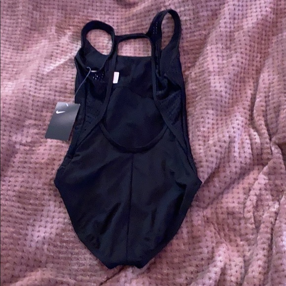 Nike Black One Piece Swimsuit SIZE SMALL - Picture 2 of 3
